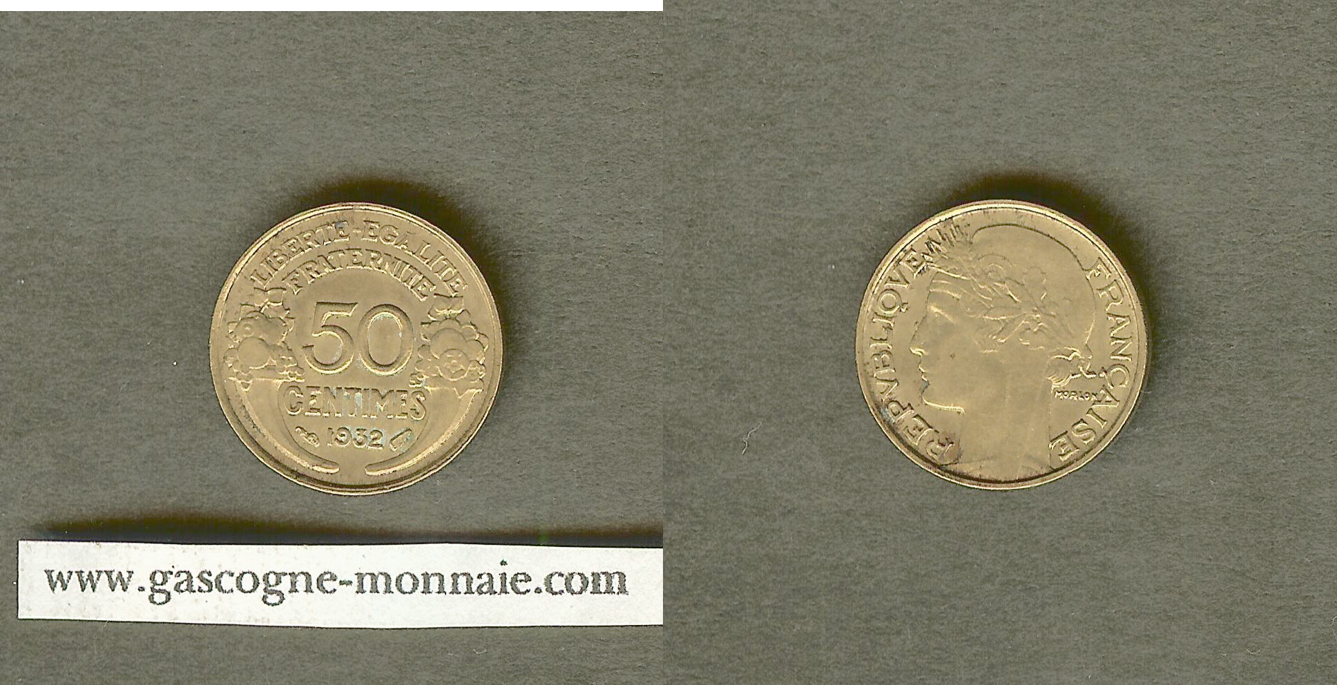 50 centimes MORLON 1931 Le Franc 192/7 SPL